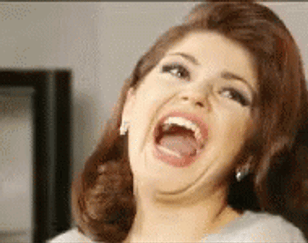 Soraya Montenegro Laughs GIF
