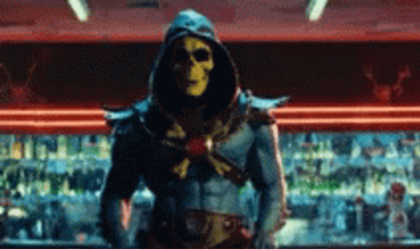 Sorceress Of Castle Grayskull Skeletor Dancing GIF
