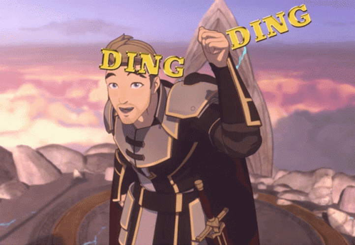 Soren Fist Waving Ding Ding Ding GIF