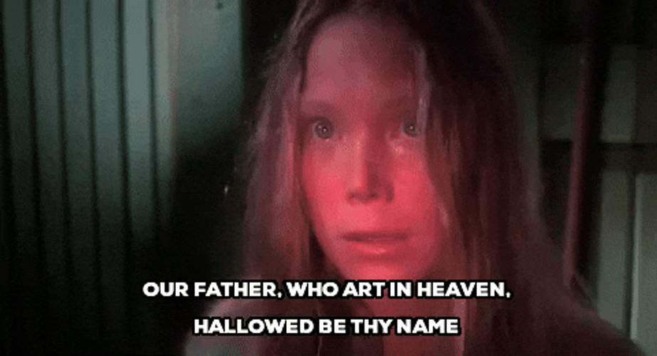 Sorrows Prayers Frightened Girl GIF