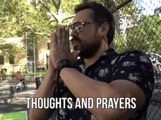 Sorrows Prayers Man Thoughts GIF