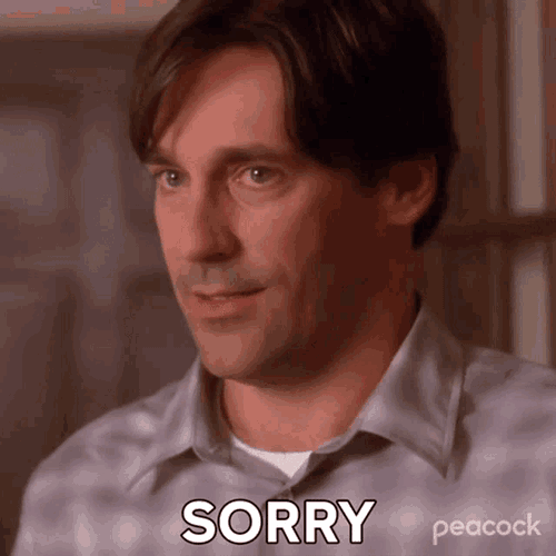 Sorry Drew Baird GIF