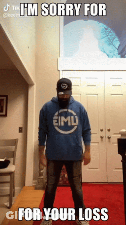 Sorry For Your Loss Dancing Man GIF