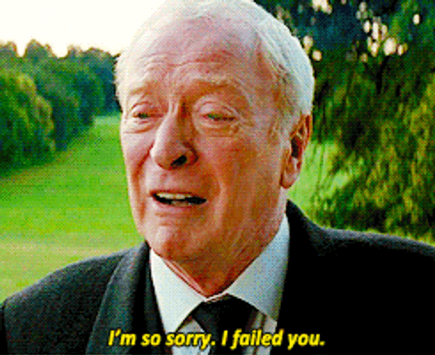Sorry I Failed You GIF