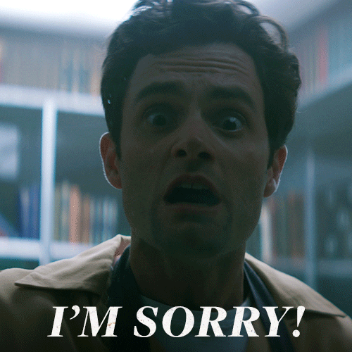 Sorry Joe Goldberg GIF