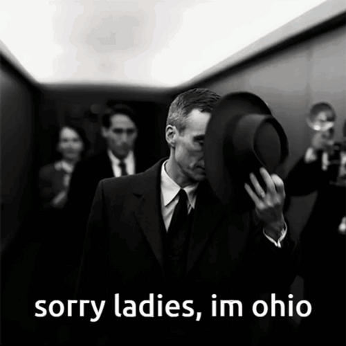 Sorry Ladies I'm Ohio GIF