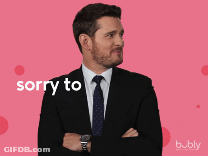 Sorry To Burst Your Bubble GIF