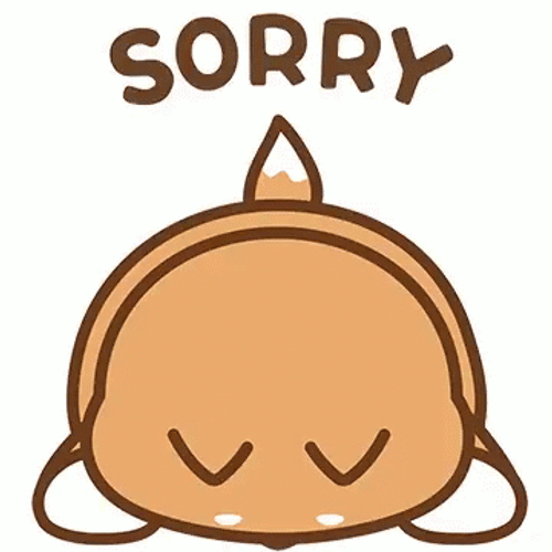 Sorry Tonton Bow GIF