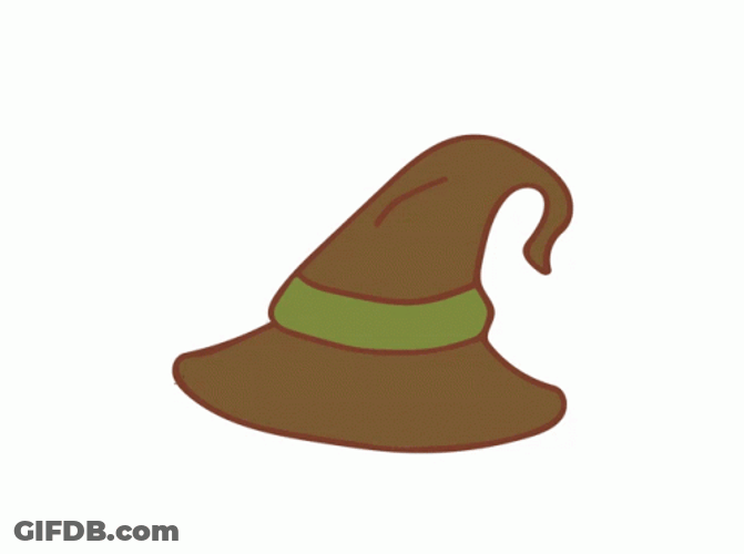 Sorting Hat Animation GIF