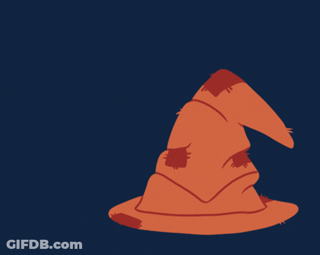 Sorting Hat Selecting GIF
