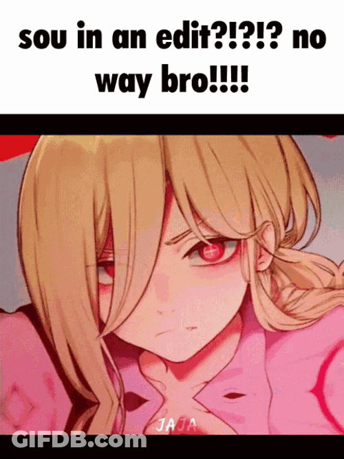 Sou In An Edit No Way Bro GIF