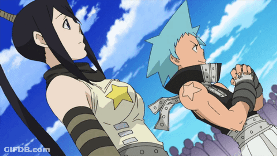 Soul Eater Black Star Cracking Knuckles Gesture GIF