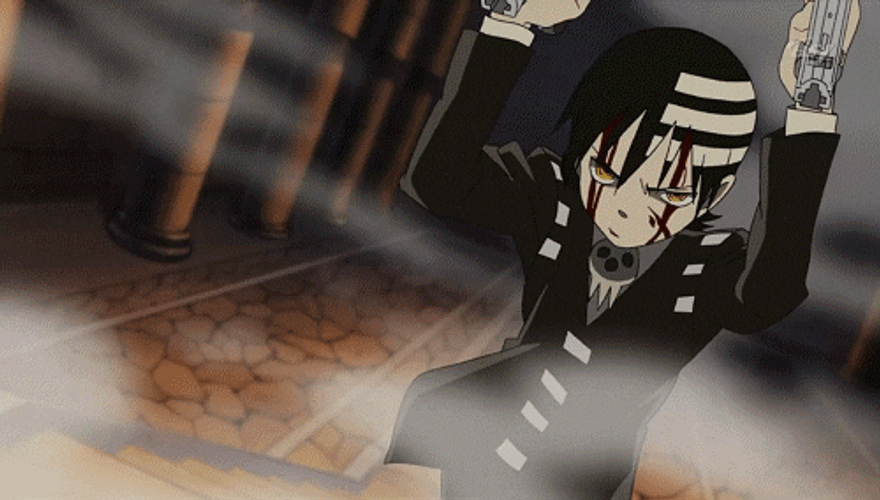 Soul Eater Death Kid Smoke GIF