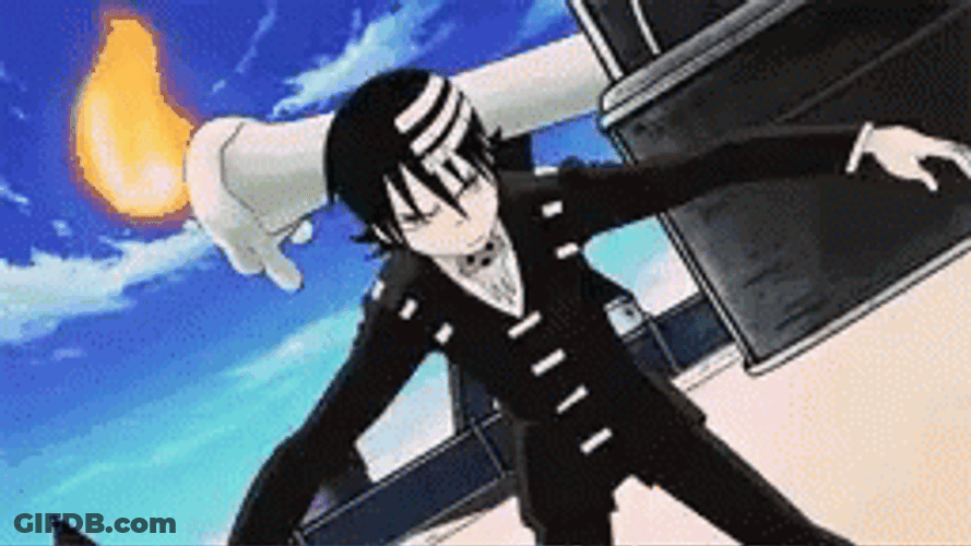 Soul Eater Death The Kid Gun GIF
