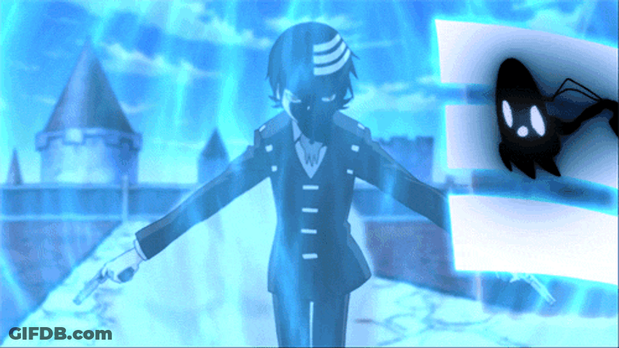 Soul Eater Death The Kid Power GIF