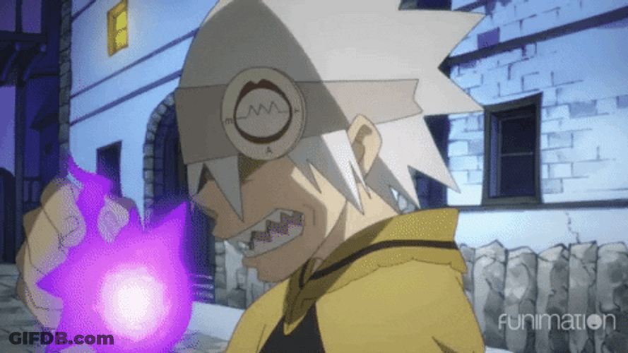 Soul Eater Evan Gulp GIF