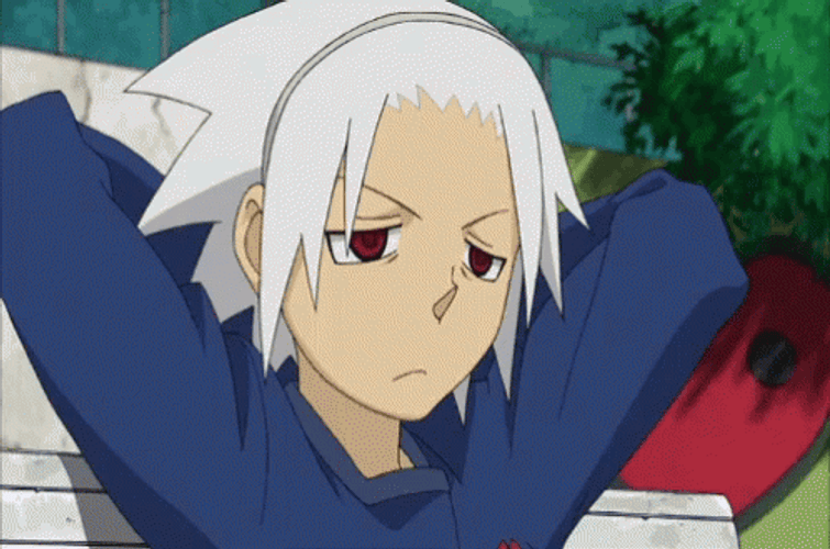 Soul Eater Evans Chillin' GIF