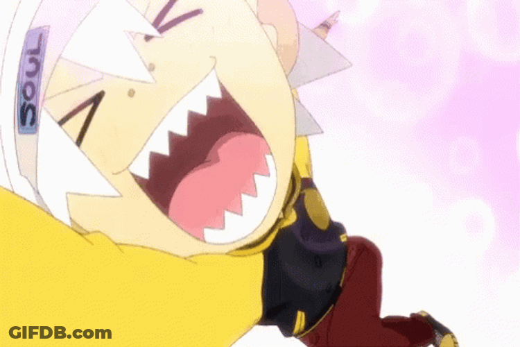 Soul Eater Evans Jumping And Reaching GIF