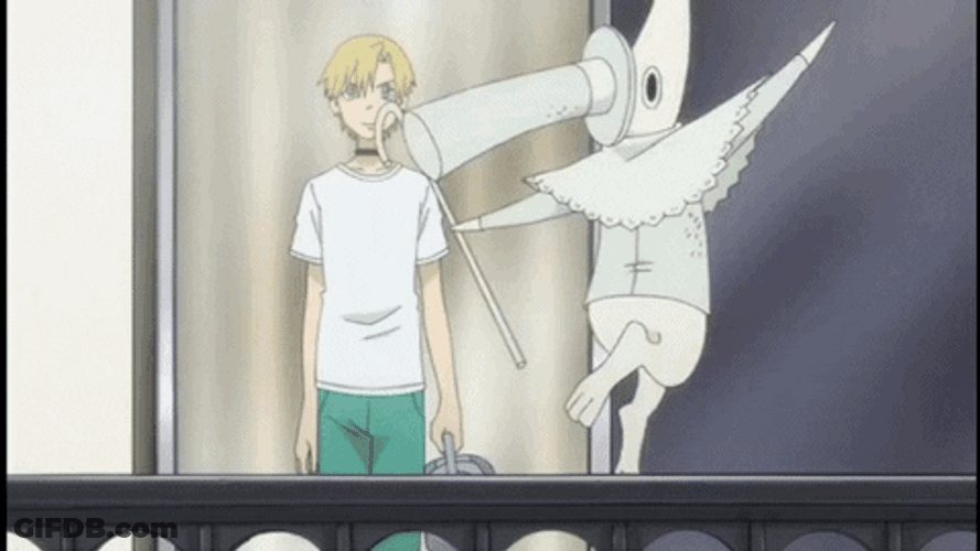 Soul Eater Excalibur Spinning GIF