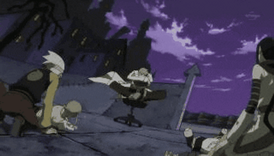 Soul Eater Franken Stein Fast Spin GIF