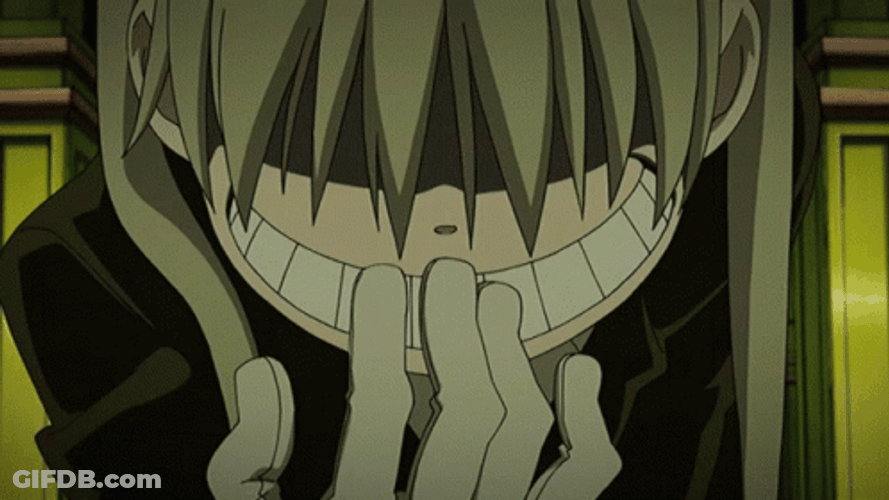 Soul Eater Maka Albarn Gigglng GIF