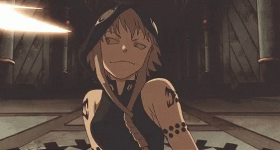 Soul Eater Medusa Fighting With Evans GIF