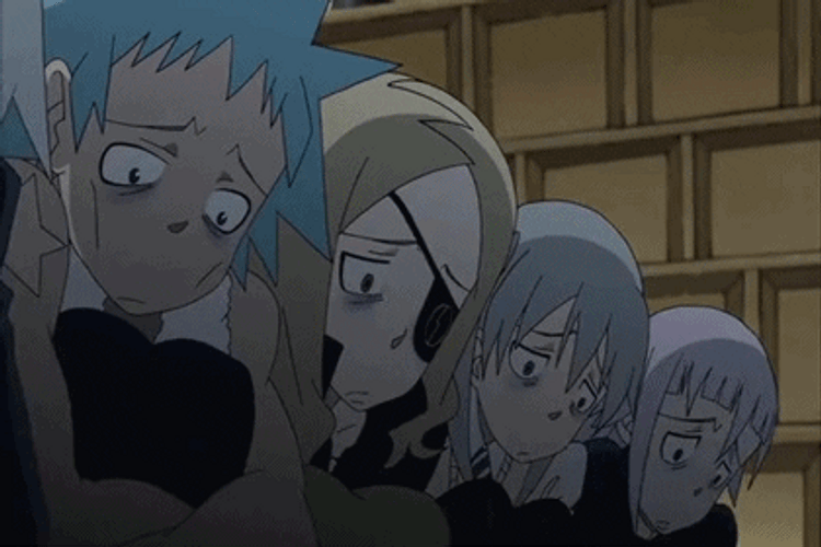 Soul Eater Sad Anime Characters GIF