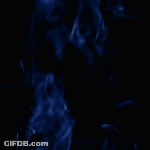 Soul Government In Blue On Black Background GIF