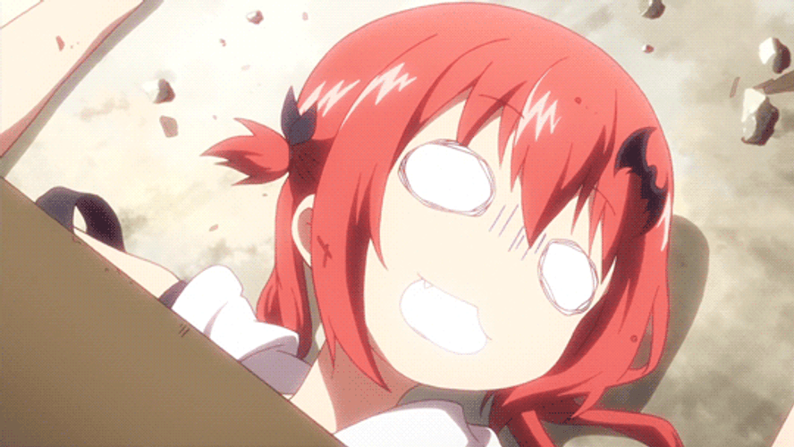 Soul Leaving Body Akari Akaza Tired Anime GIF