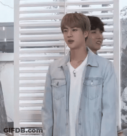 Soul Leaving Body BTS Jin Blank Stare GIF