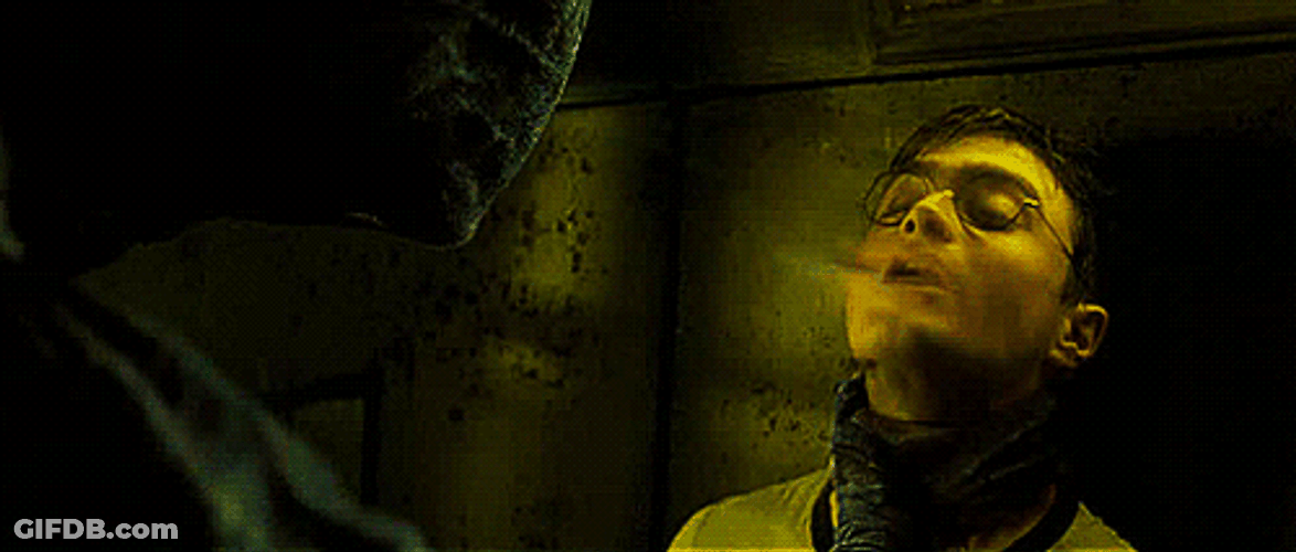 Soul Leaving Body Dementor Harry Potter GIF