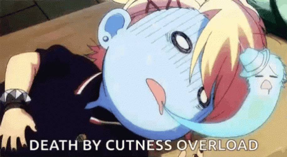 Soul Leaving Body Funny Dead Chibi Anime GIF