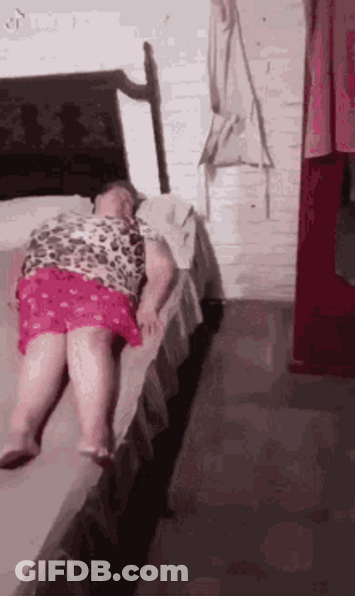 Soul Leaving Body Funny Lady Flying Spirit GIF