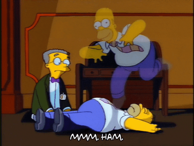 Soul Leaving Body Homer Simpson Spirit GIF