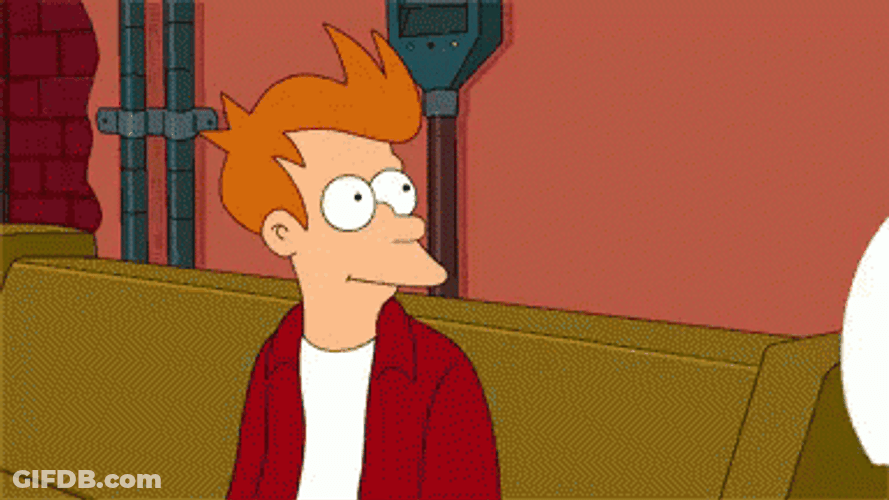 Soul Leaving Body Philip J. Fry Futurama GIF