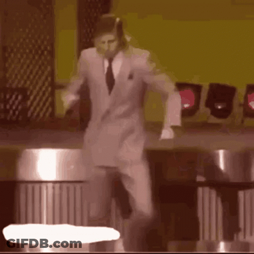 Soul Train Dance With A Turnaround Moves GIF