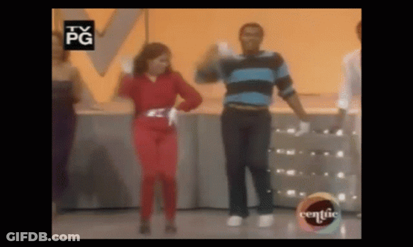 Soul Train Dancing Cool Moves GIF