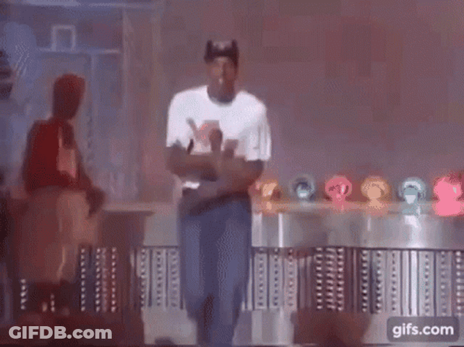 Soul Train Foot Stepping GIF