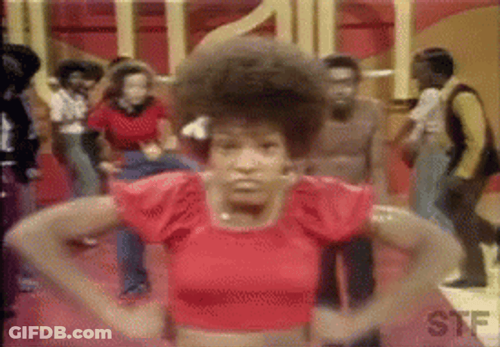 Soul Train Pat Davis Is Dancing GIF