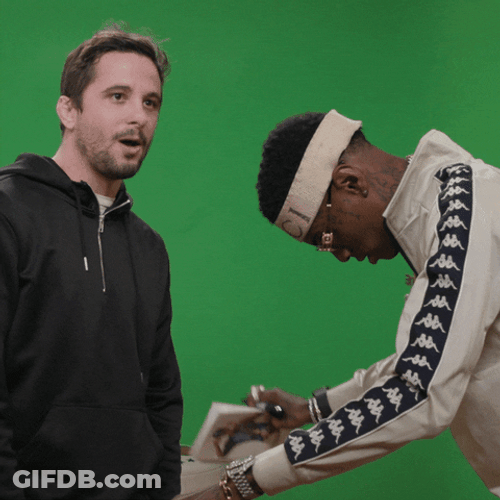 Soulja Boy Bowing To A Guy GIF