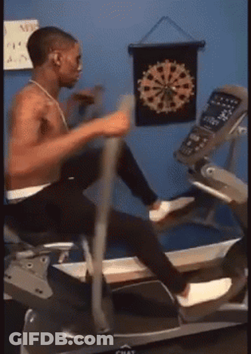 Soulja Boy Exercising GIF