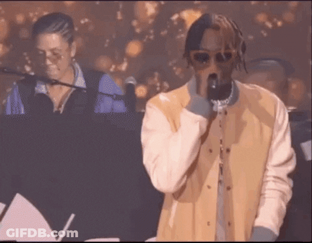 Soulja Boy Singing On Stage GIF