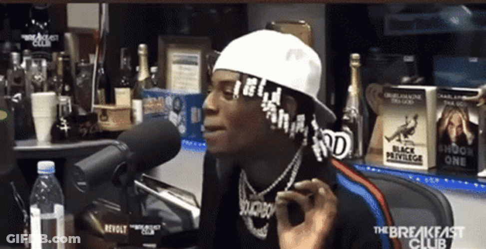 Soulja Boy Speaking On Microphone GIF