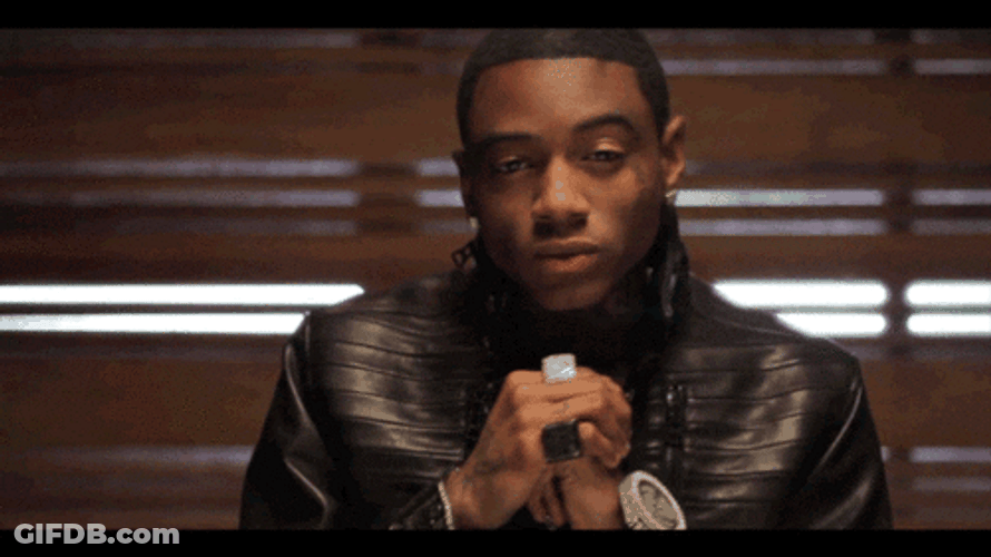 Soulja Boy Staring GIF