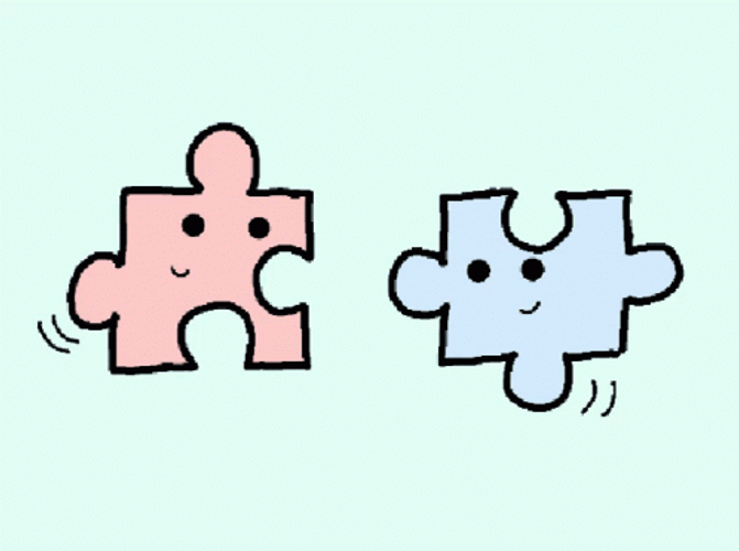Soulmate Perfect Fit Puzzle Pieces GIF