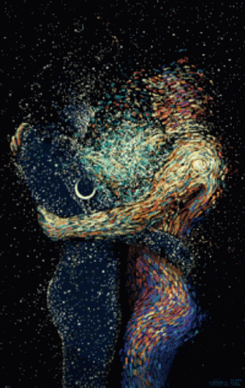 Soulmate Space Cosmic Love GIF
