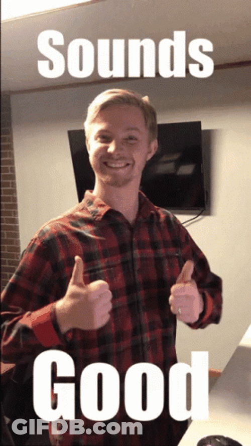 Sounds Good Thumbs Up GIF