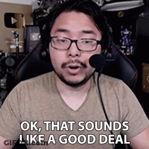 Sounds Like A Good Deal Yong Yea GIF