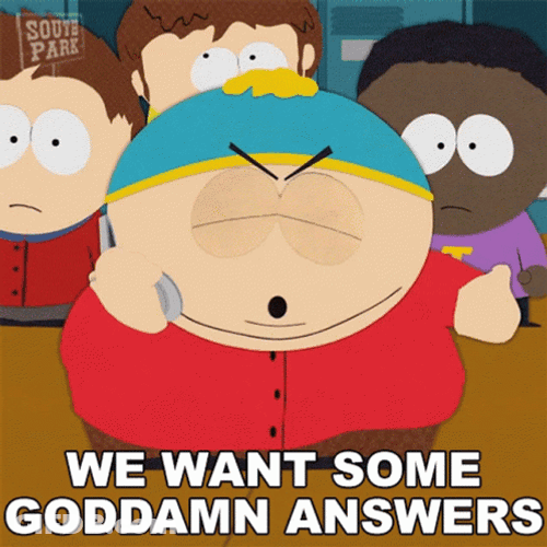 South Park Answer Me GIF