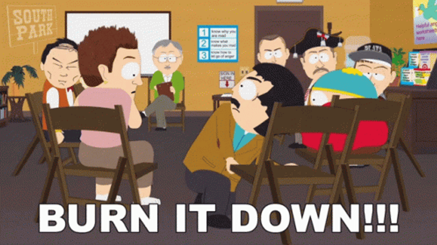 South Park Burn It Down GIF